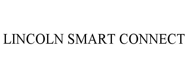  LINCOLN SMART CONNECT