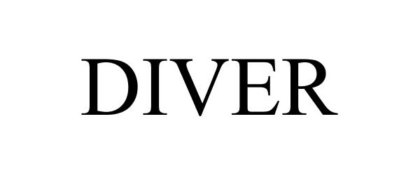 Trademark Logo DIVER