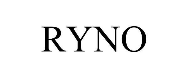 Trademark Logo RYNO