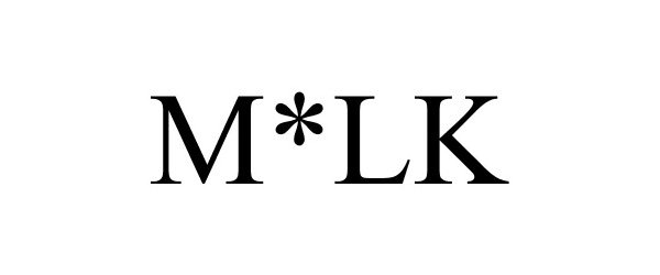 Trademark Logo M*LK