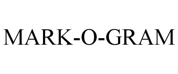 Trademark Logo MARK-O-GRAM