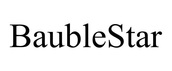 Trademark Logo BAUBLESTAR