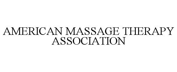  AMERICAN MASSAGE THERAPY ASSOCIATION