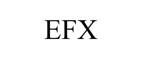 Trademark Logo EFX