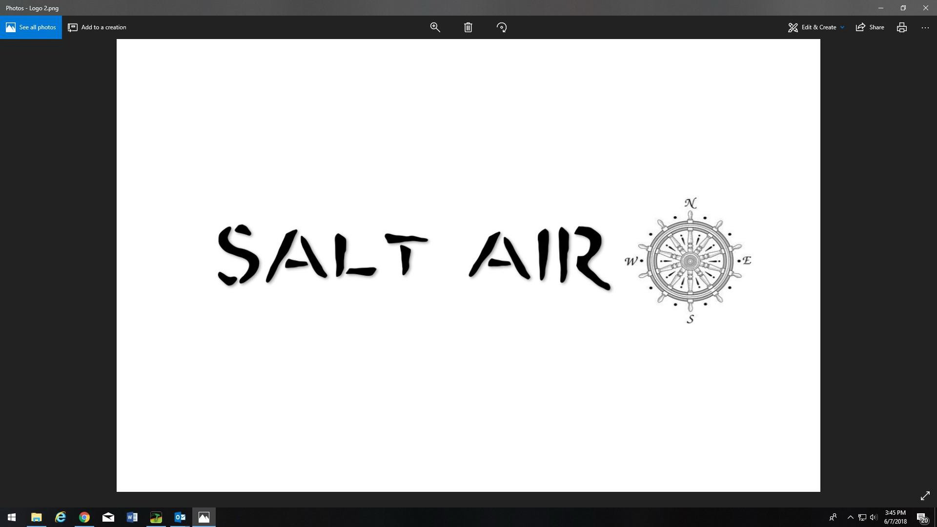 Trademark Logo SALT AIR