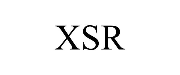 Trademark Logo XSR