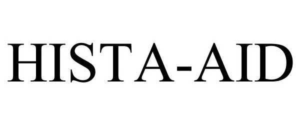 Trademark Logo HISTA-AID