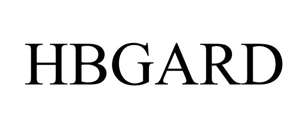 Trademark Logo HBGARD