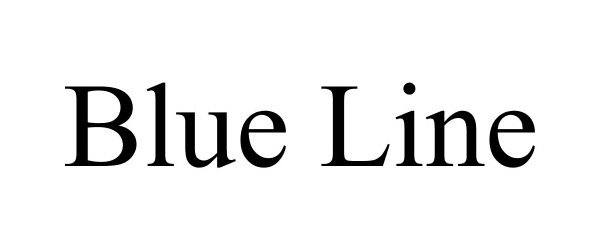 Trademark Logo BLUE LINE