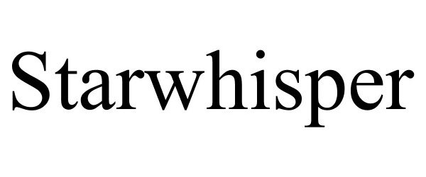 Trademark Logo STARWHISPER