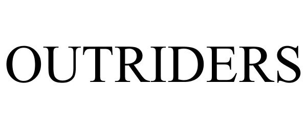 Trademark Logo OUTRIDERS