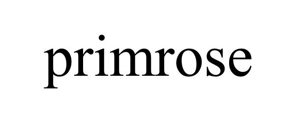 Trademark Logo PRIMROSE