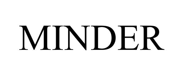 Trademark Logo MINDER