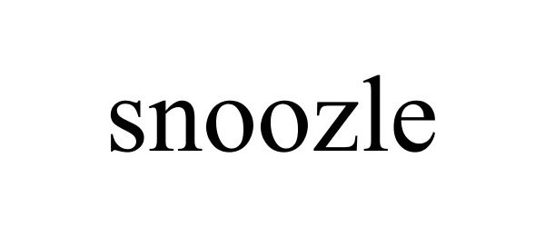 Trademark Logo SNOOZLE