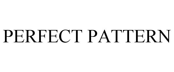 Trademark Logo PERFECT PATTERN