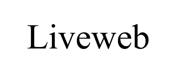 Trademark Logo LIVEWEB