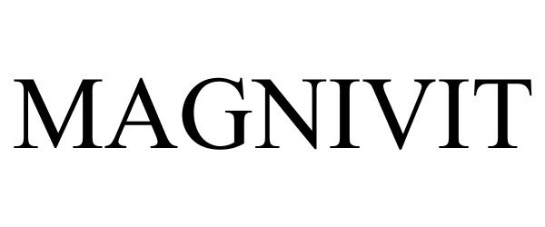 Trademark Logo MAGNIVIT