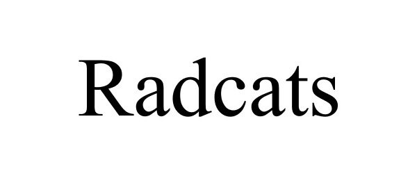 Trademark Logo RADCATS