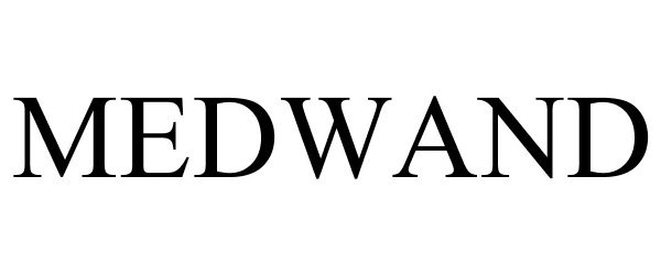 Trademark Logo MEDWAND