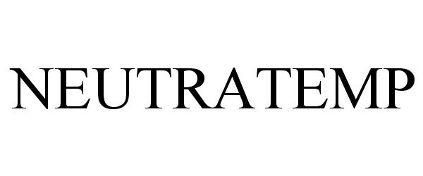 Trademark Logo NEUTRATEMP