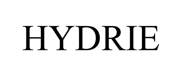 Trademark Logo HYDRIE