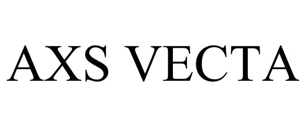 Trademark Logo AXS VECTA