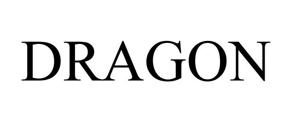 Trademark Logo DRAGON