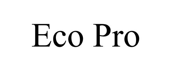 Trademark Logo ECO PRO