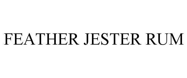 Trademark Logo FEATHER JESTER RUM