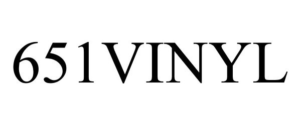 Trademark Logo 651VINYL