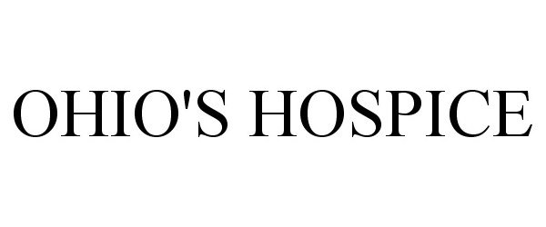 Trademark Logo OHIO'S HOSPICE