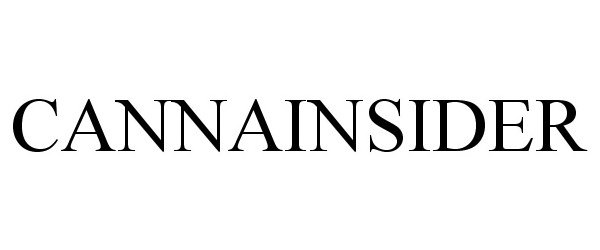 Trademark Logo CANNAINSIDER