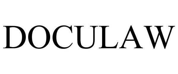 Trademark Logo DOCULAW