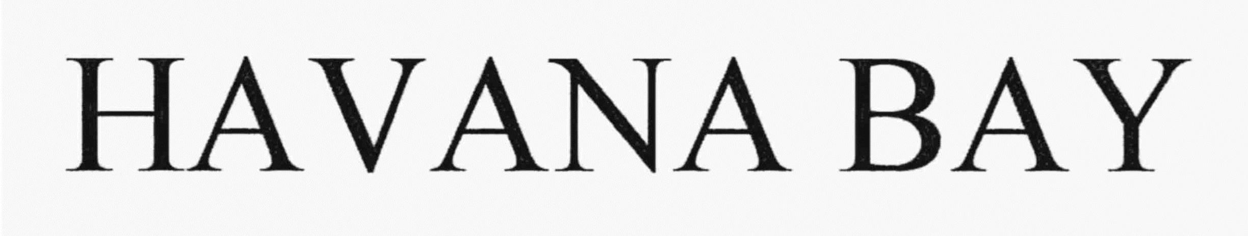 Trademark Logo HAVANA BAY