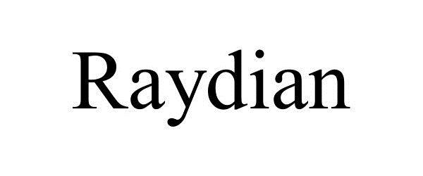 Trademark Logo RAYDIAN