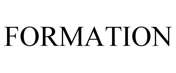 Trademark Logo FORMATION