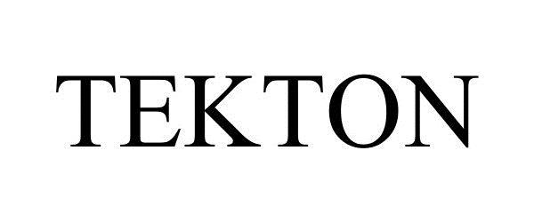 Trademark Logo TEKTON
