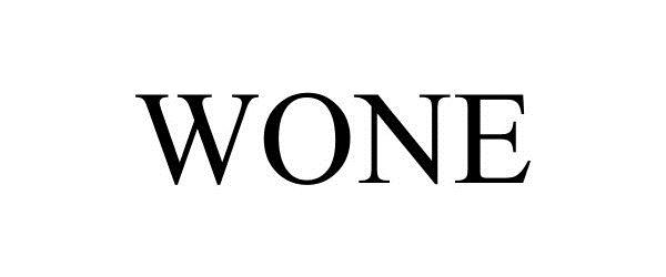Trademark Logo WONE