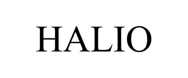 Trademark Logo HALIO