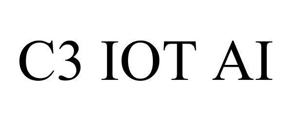 Trademark Logo C3 IOT AI