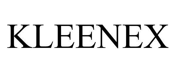 Trademark Logo KLEENEX