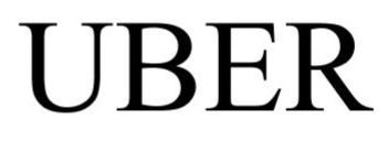 Trademark Logo UBER