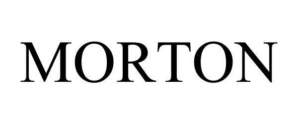Trademark Logo MORTON