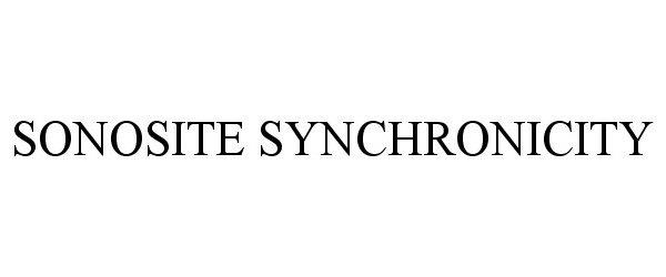 Trademark Logo SONOSITE SYNCHRONICITY