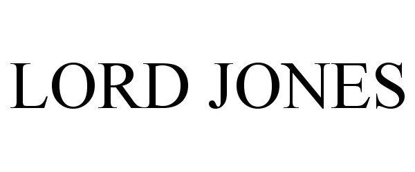 Trademark Logo LORD JONES