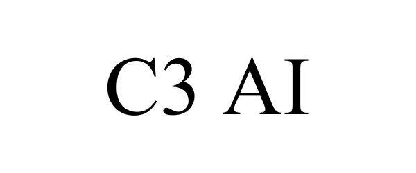 Trademark Logo C3 AI