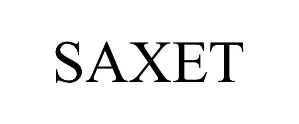 Trademark Logo SAXET