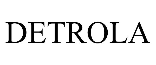 Trademark Logo DETROLA