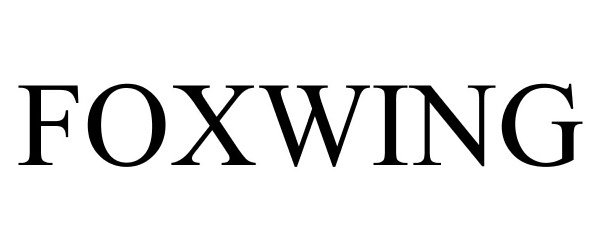 Trademark Logo FOXWING