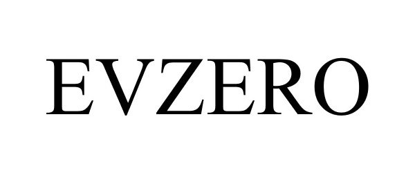 Trademark Logo EVZERO
